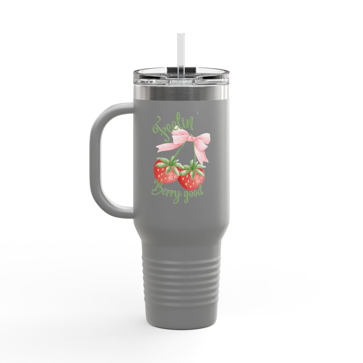 Feelin Berry Good Insulated 40oz Travel Mug