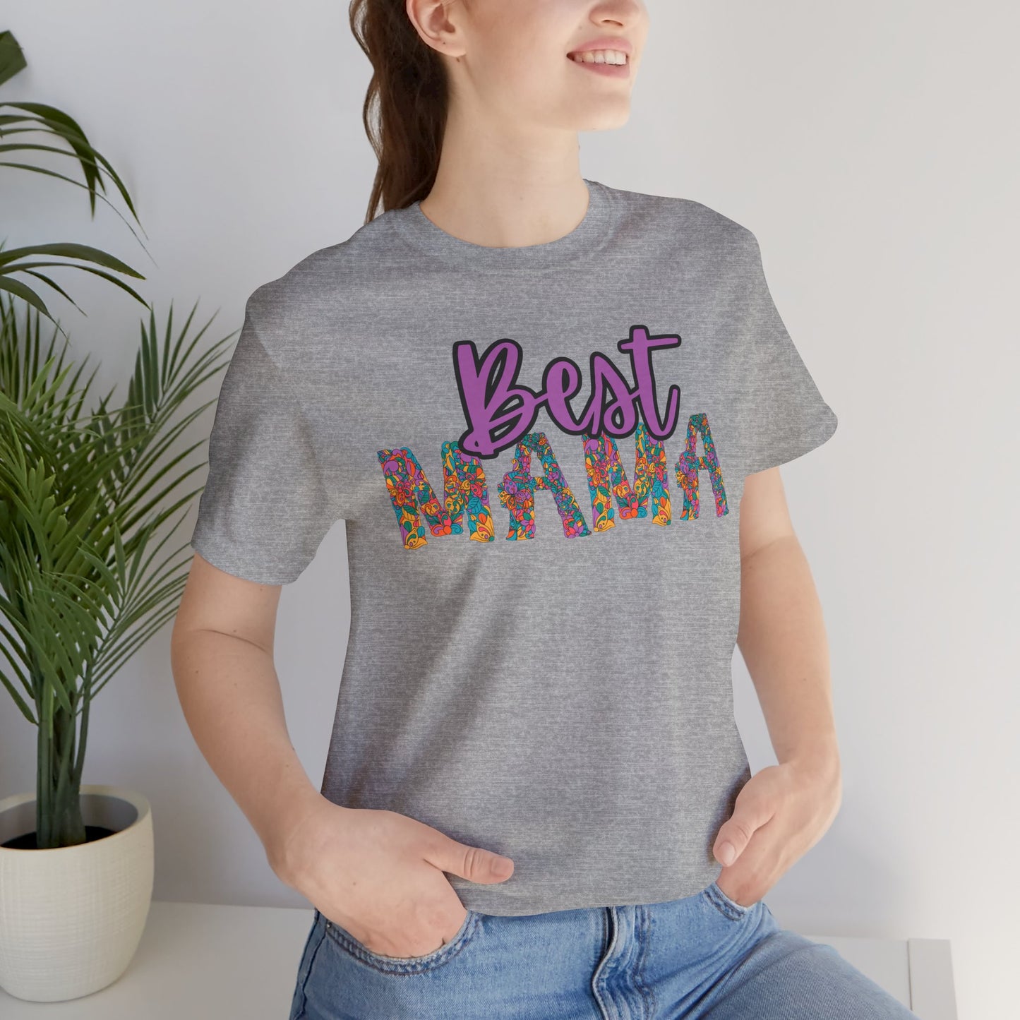 Floral 'Mama' Tee