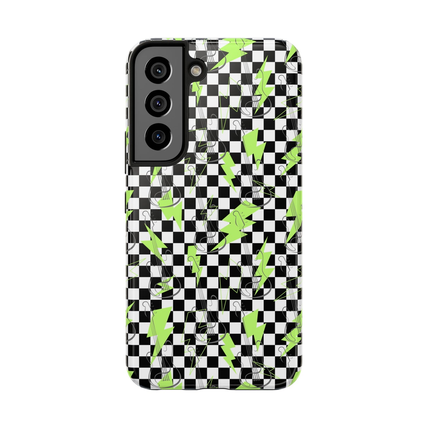 Phone Case - Lightening Guitar Rock the Day Design