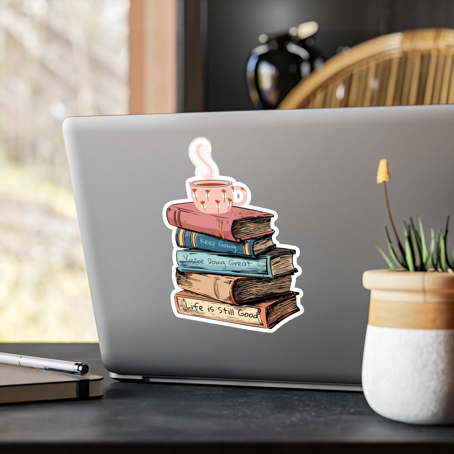 Book Lovers Keep Going Vinyl Decals