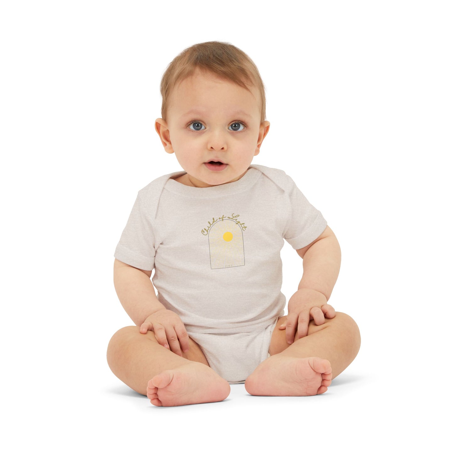 Onesie Infant Jersey with Child of Light Ephesians 5:8 Verse