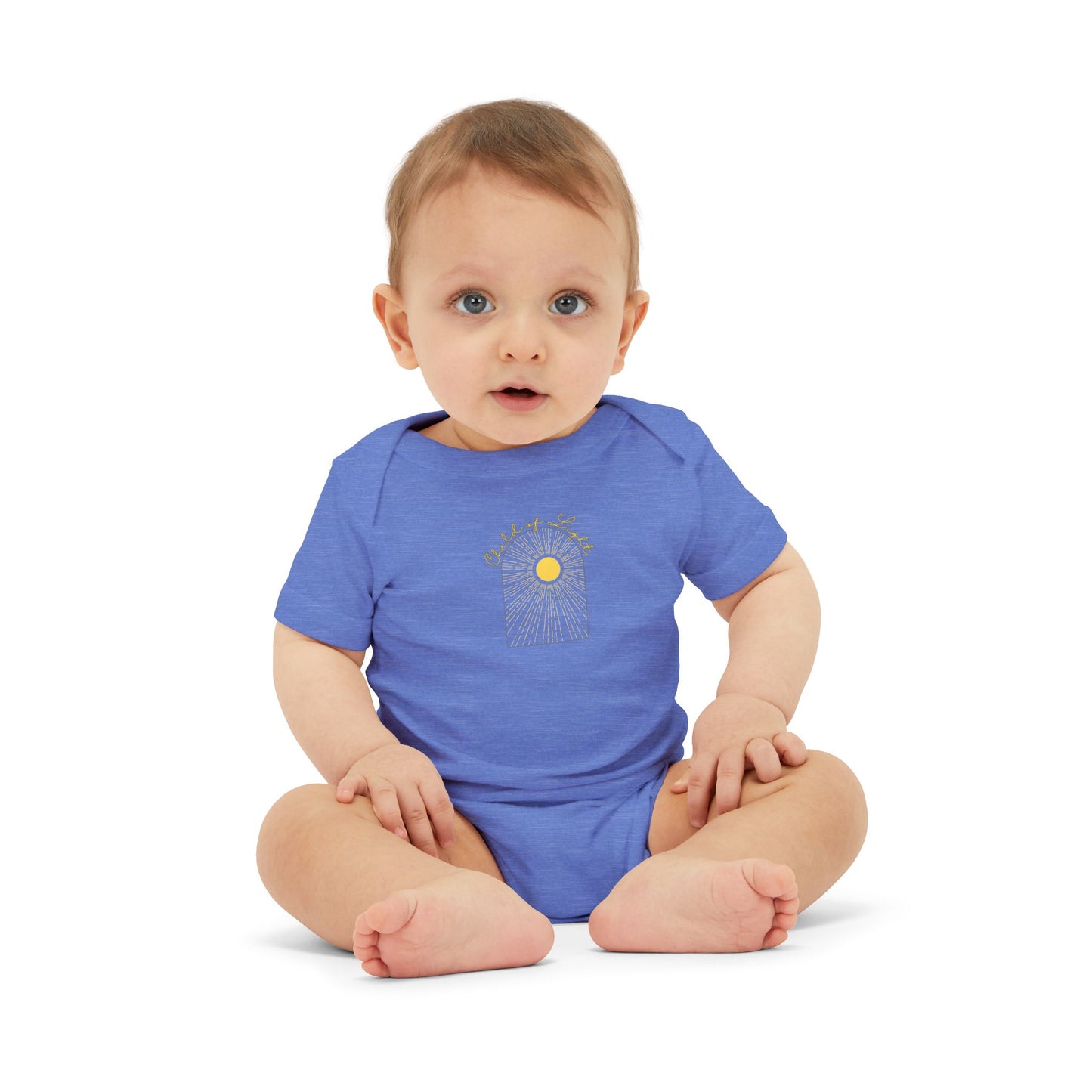 Onesie Infant Jersey with Child of Light Ephesians 5:8 Verse