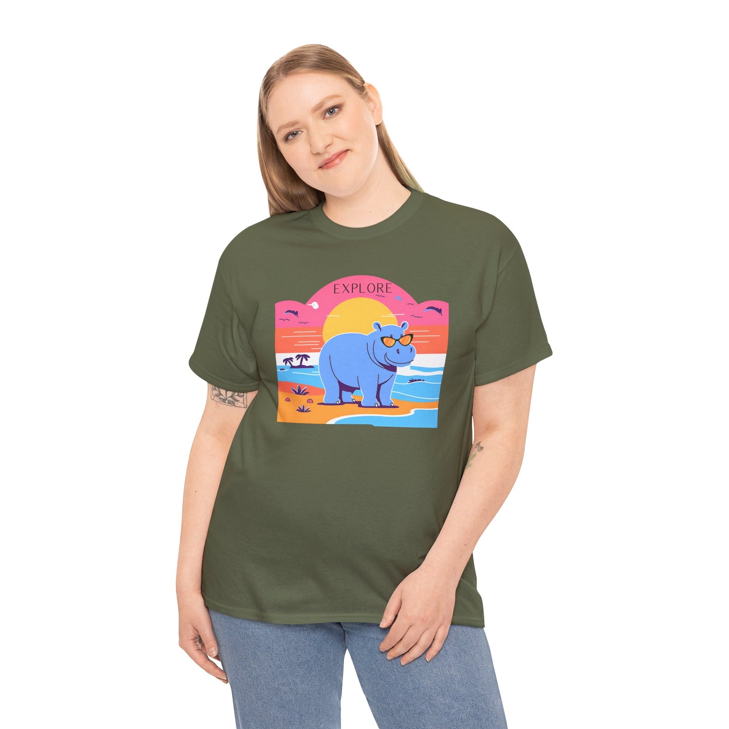 Happy Hippo Tee