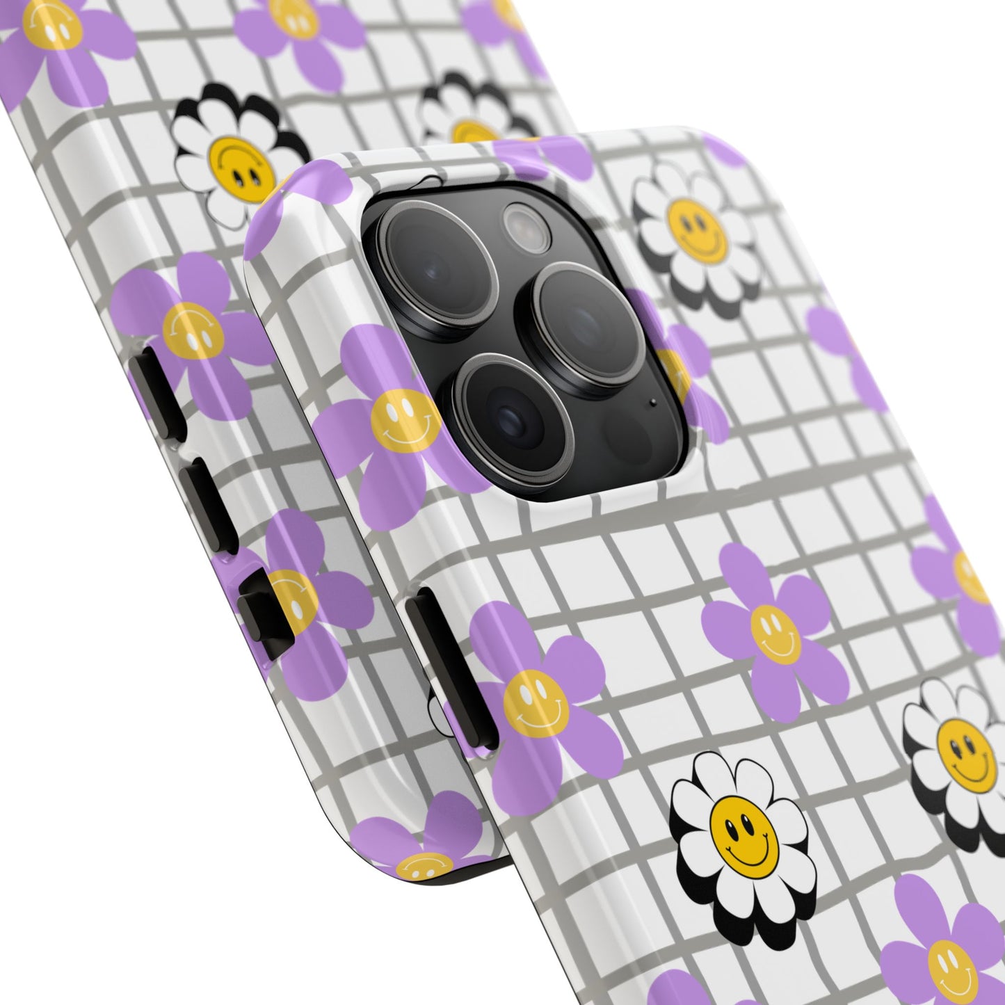 Phone Case - Flower Smiley Design