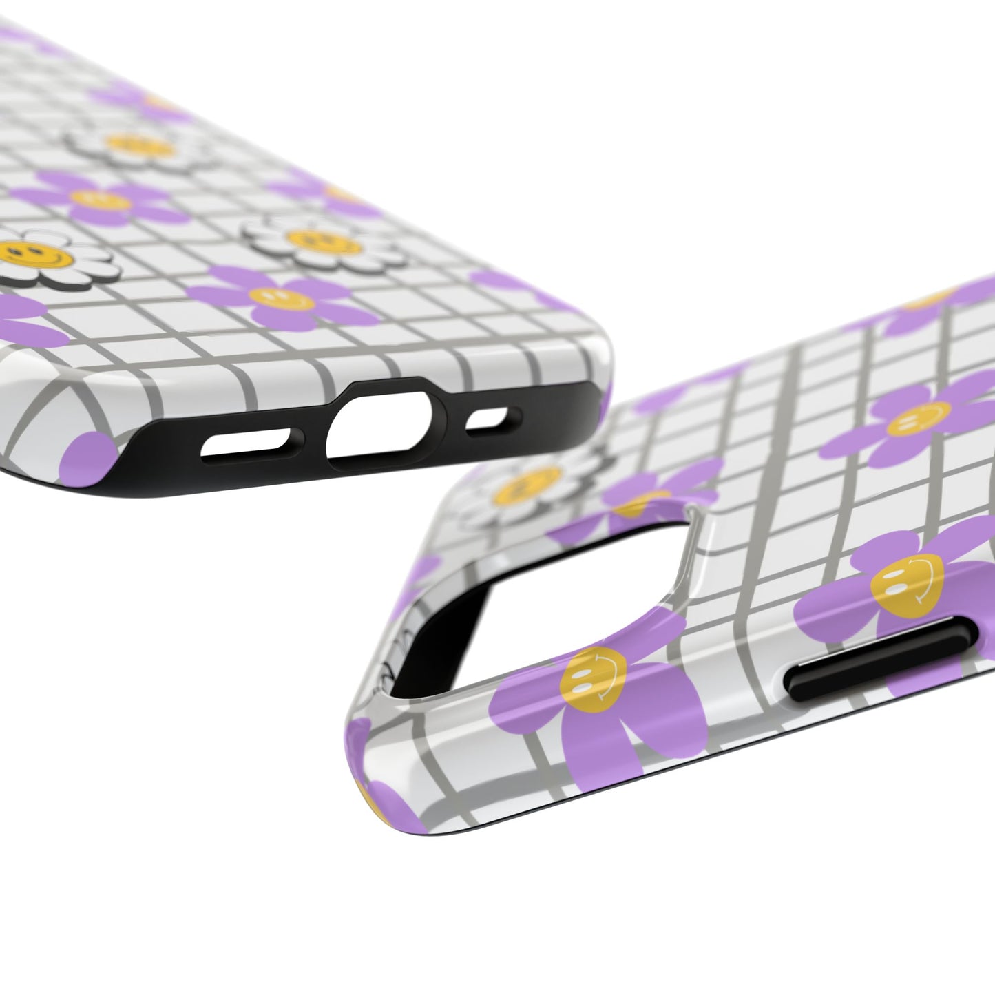 Phone Case - Flower Smiley Design