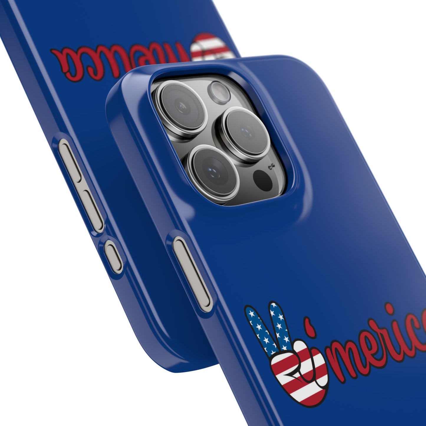 Slim Phone Case - 'Merica Design, Patriotic Phone Cover for Independence Day, 4th of July, USA Pride, Gift for Americans