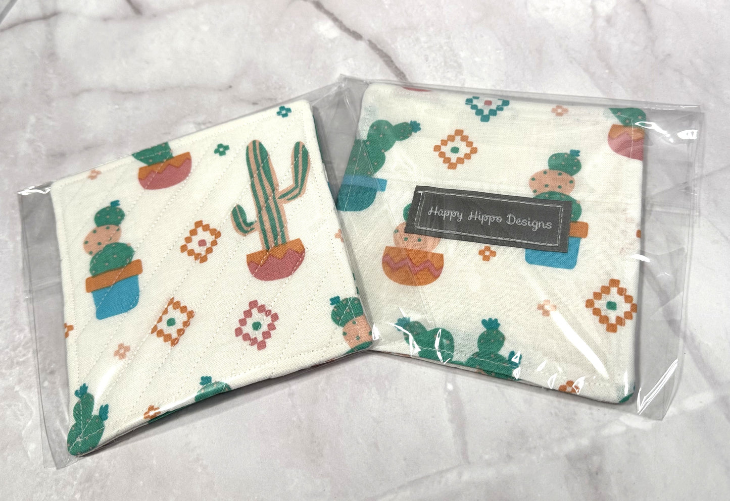 Southwest Cactus Mug rug