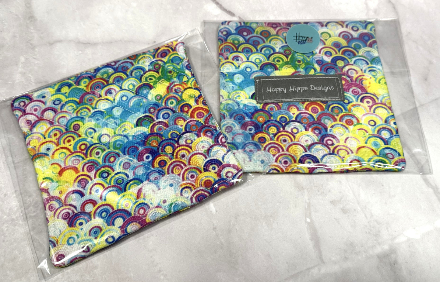 Psychedelic Mermaid Mug Rug