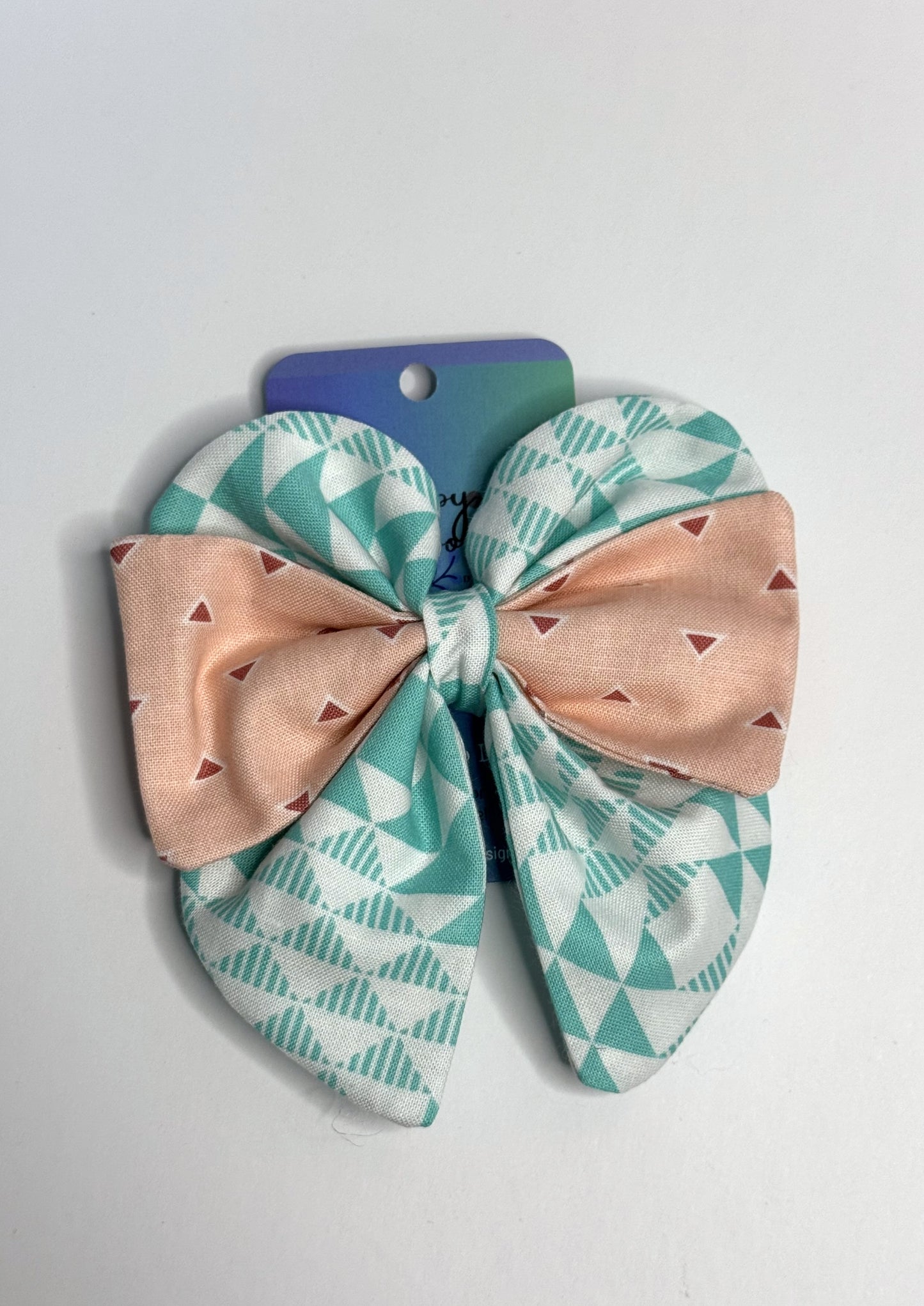 Cutesy Southwestern Double Hairbow