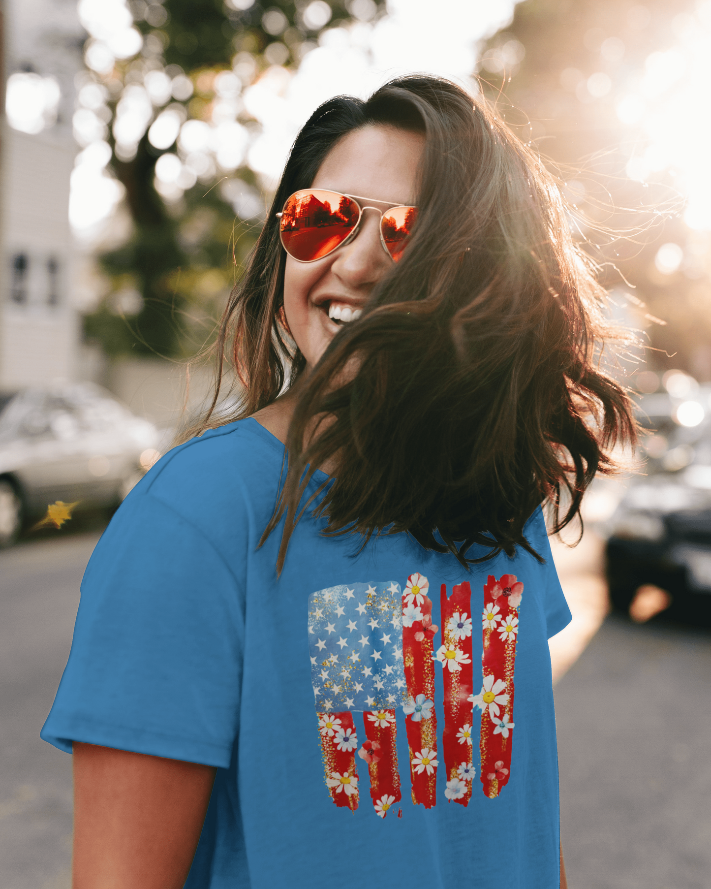 Flower Flag Tshirt