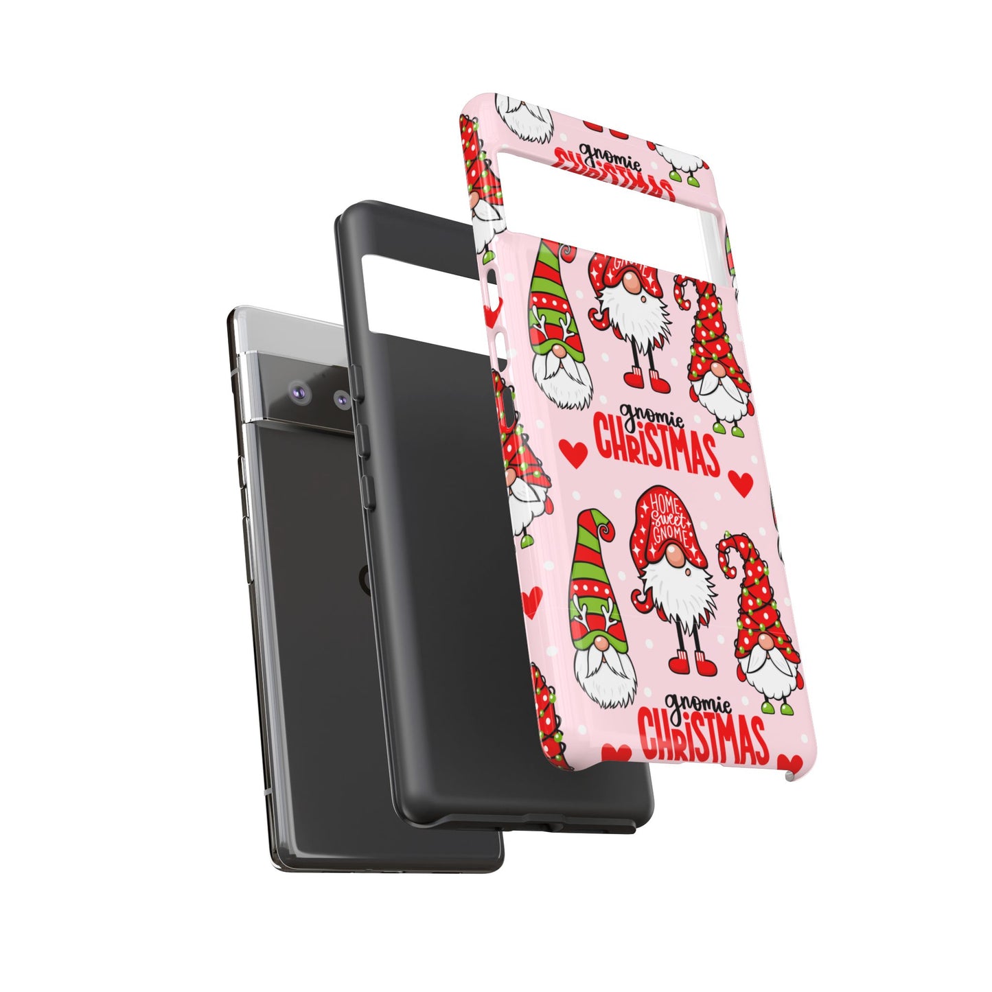Christmas Gnomes Tough Phone Case – “Gnomie Christmas” Holiday Protection