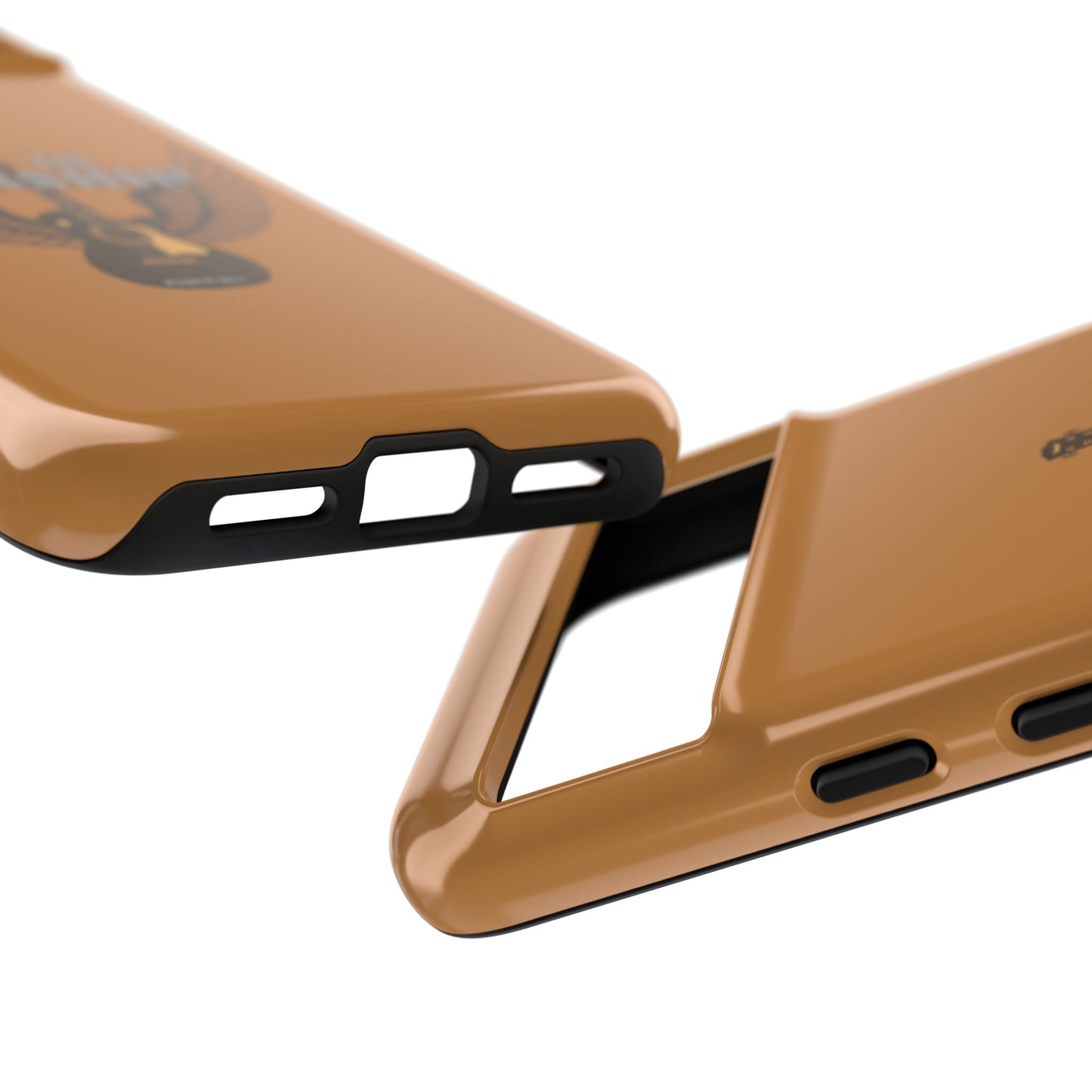 Tough Phone Case — "Made to Worship" Acoustic Guitar Wings Design