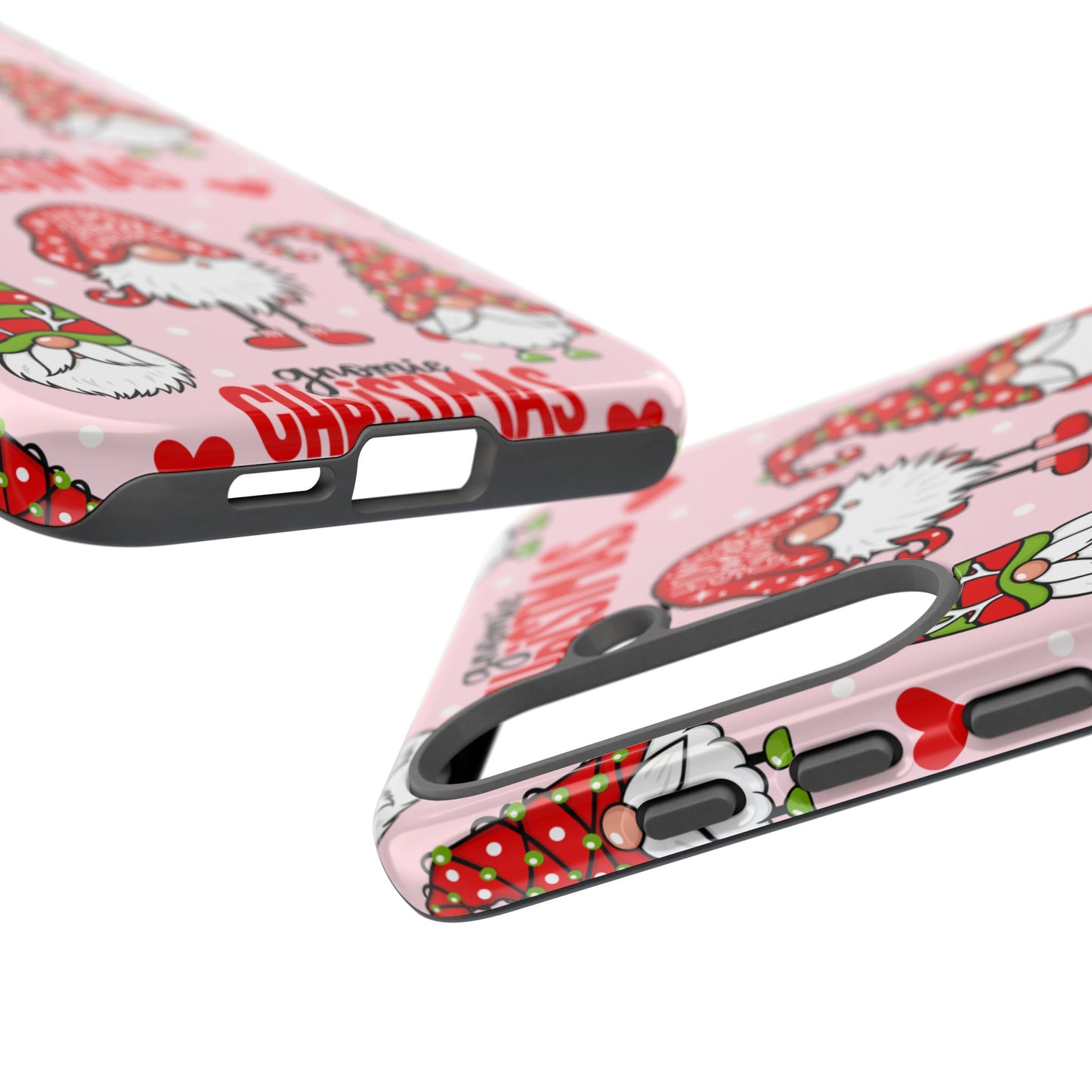 Christmas Gnomes Tough Phone Case – “Gnomie Christmas” Holiday Protection