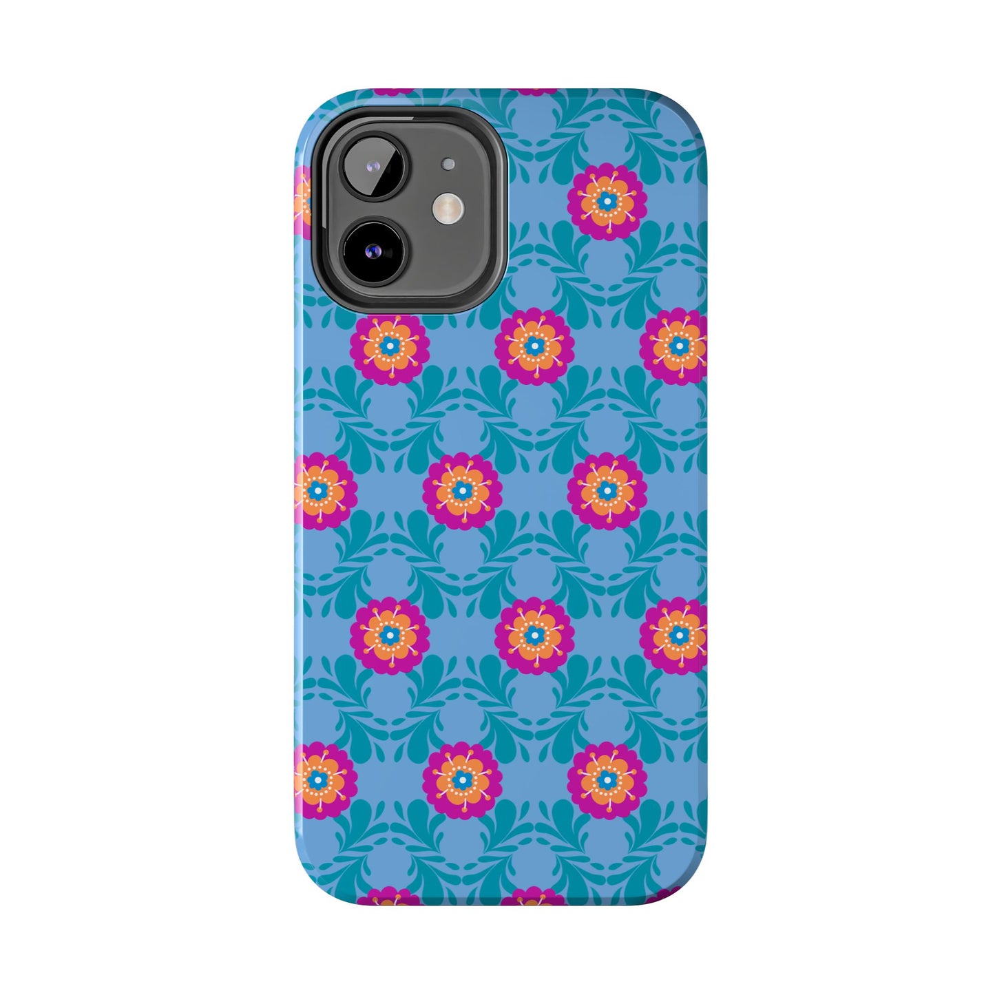 Floral Tough Phone Case - Durable, Stylish Protection for Your Smartphone