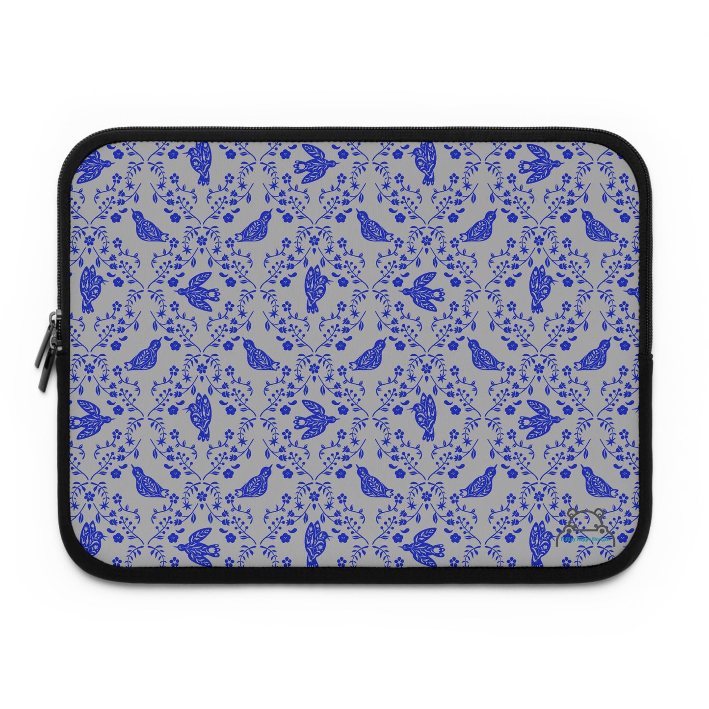Elegant Floral Laptop Sleeve