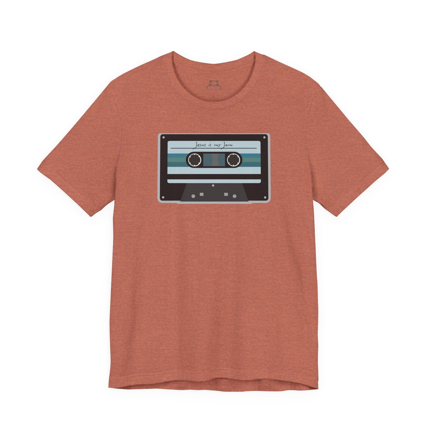 Jesus is my Jam Vintage Tape Design-Faith Based Unisex Tee