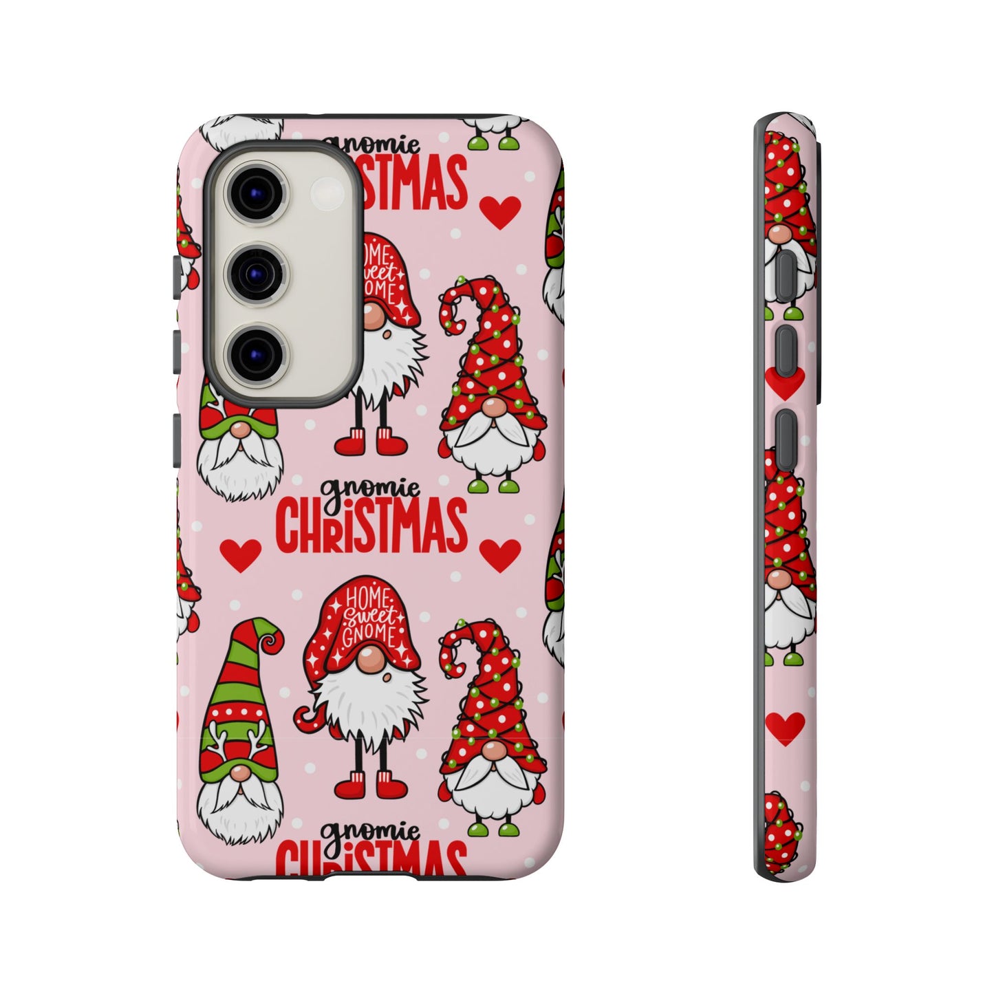 Christmas Gnomes Tough Phone Case – “Gnomie Christmas” Holiday Protection