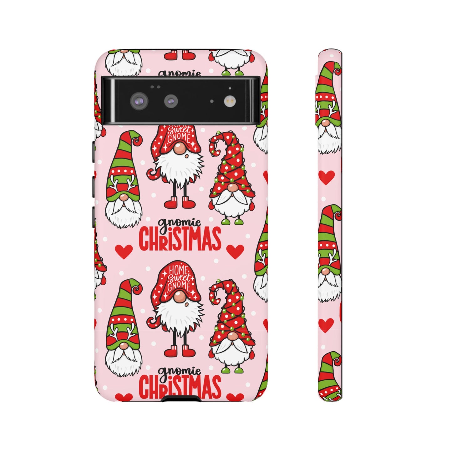 Christmas Gnomes Tough Phone Case – “Gnomie Christmas” Holiday Protection