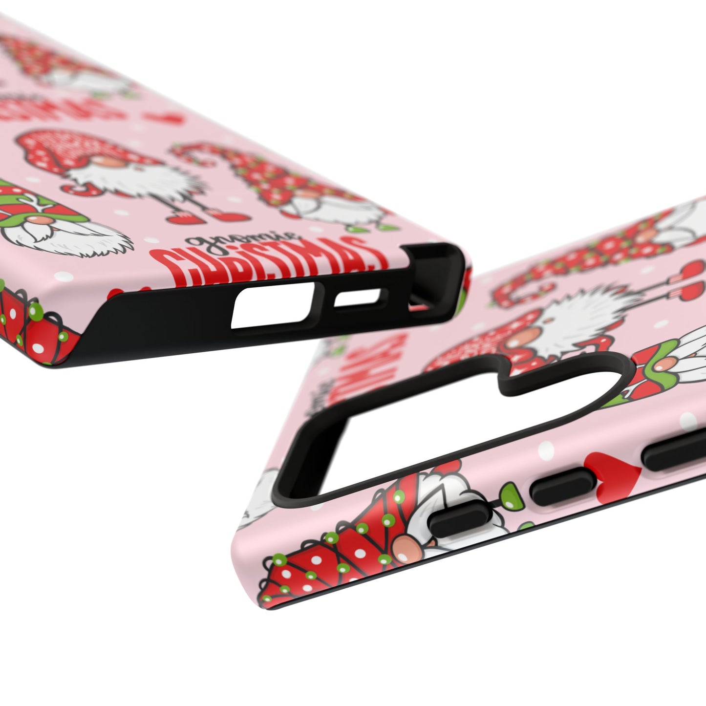 Christmas Gnomes Tough Phone Case – “Gnomie Christmas” Holiday Protection