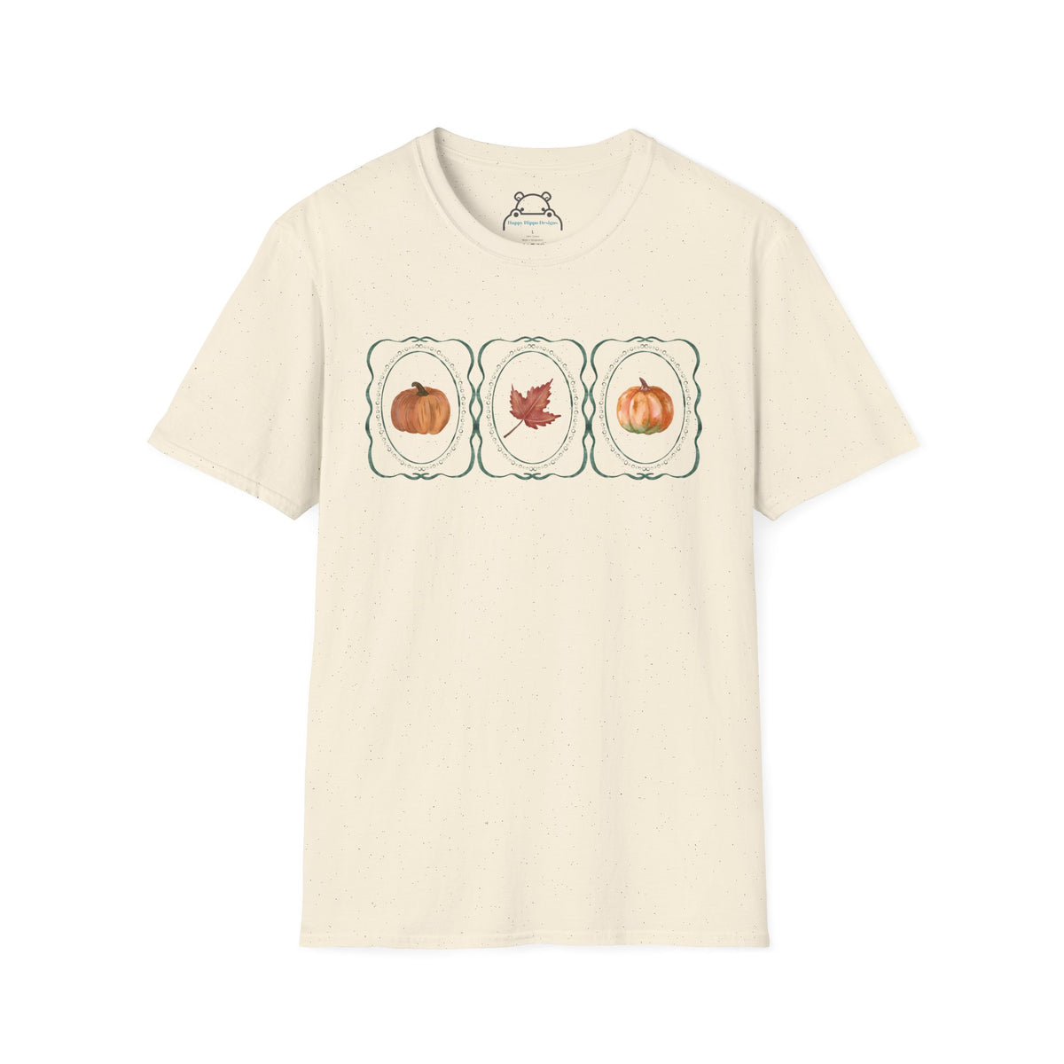 Autumn Trio Pumpkin & Leaf T-Shirt