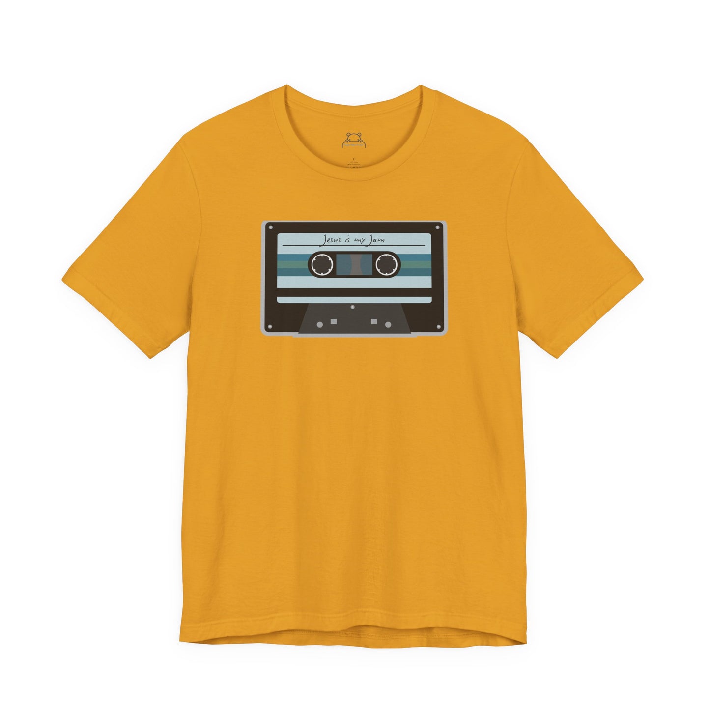 Jesus is my Jam Vintage Tape Design-Faith Based Unisex Tee