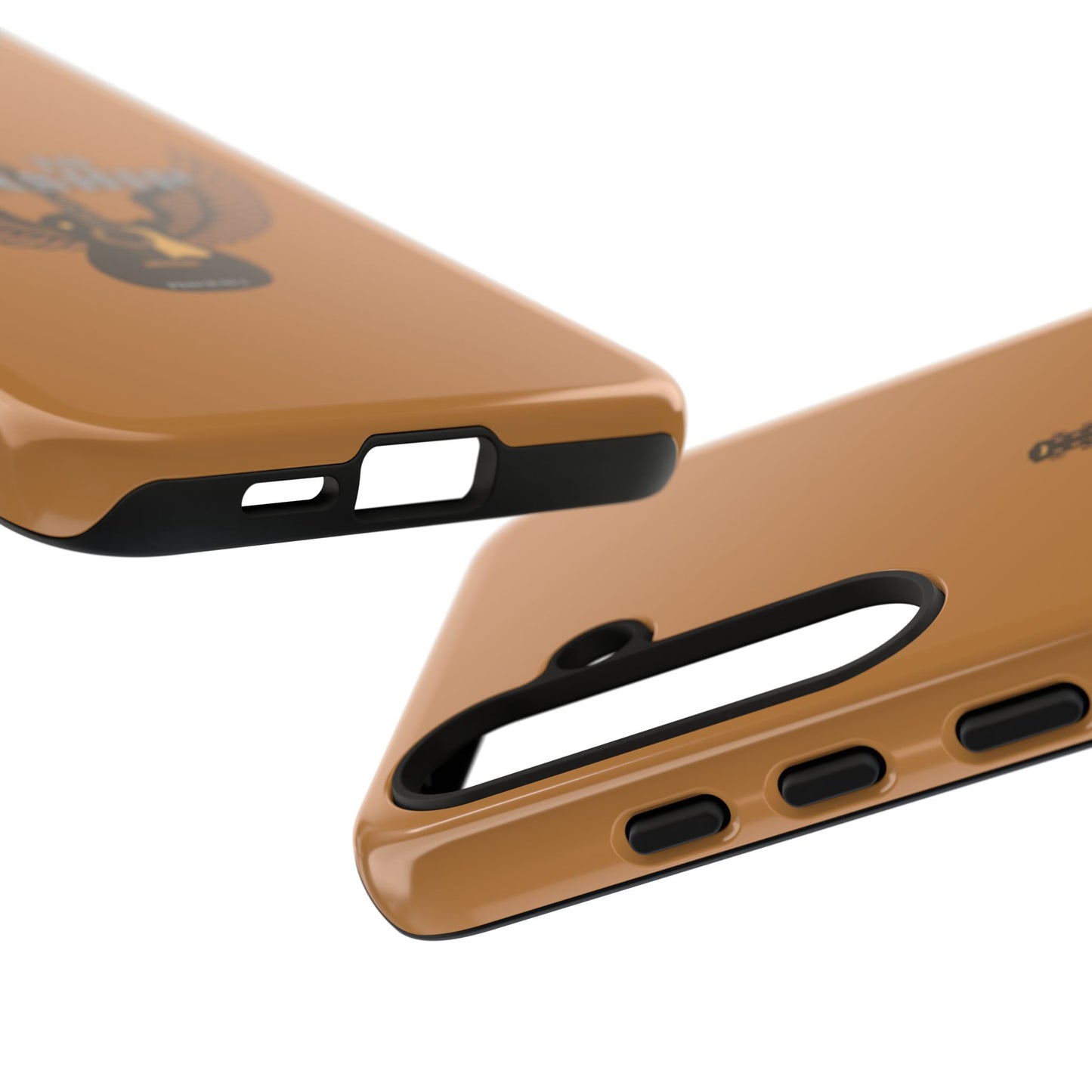 Tough Phone Case — "Made to Worship" Acoustic Guitar Wings Design