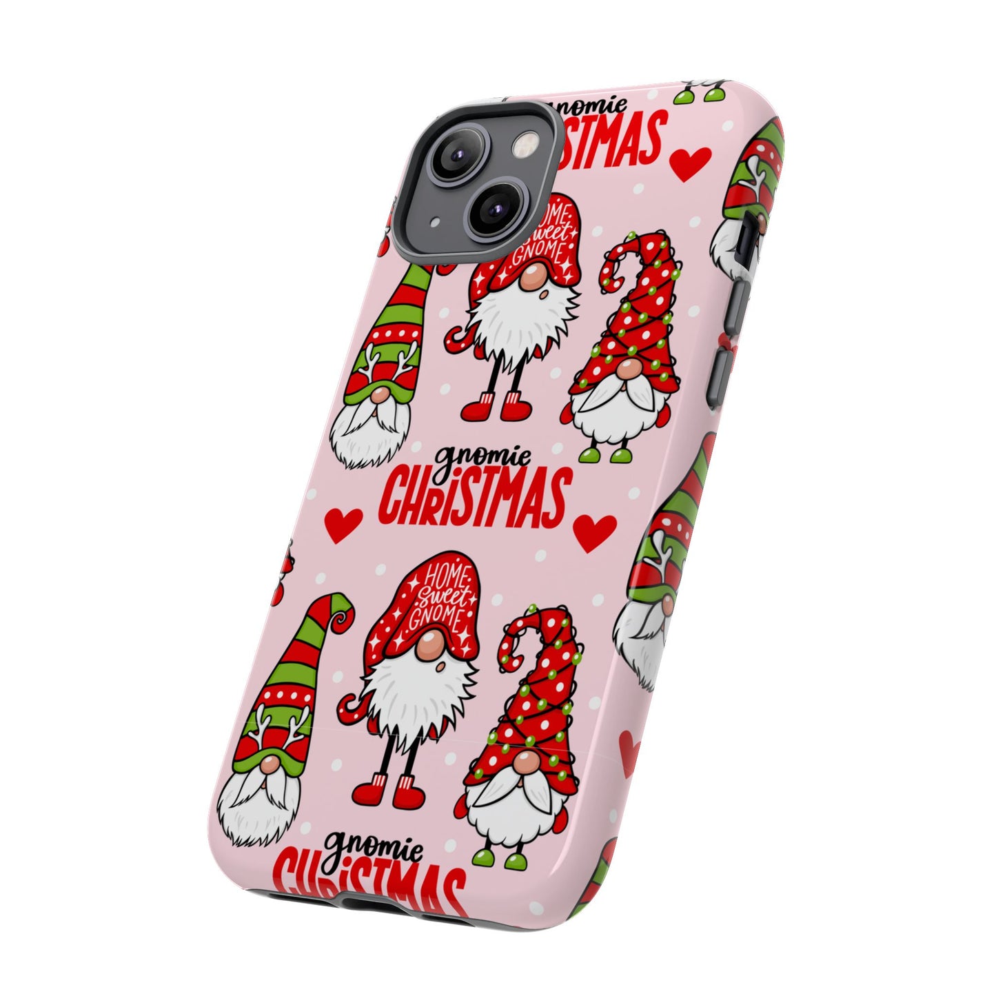 Christmas Gnomes Tough Phone Case – “Gnomie Christmas” Holiday Protection