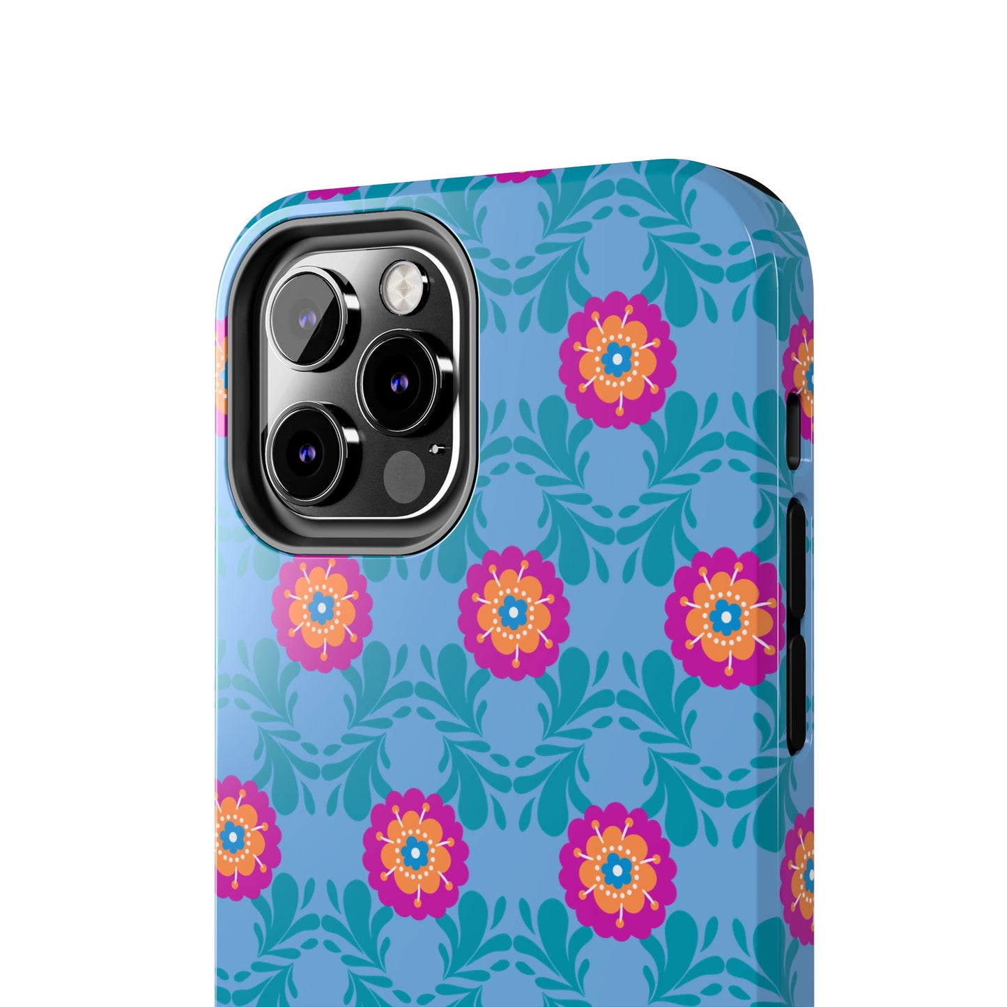 Floral Tough Phone Case - Durable, Stylish Protection for Your Smartphone