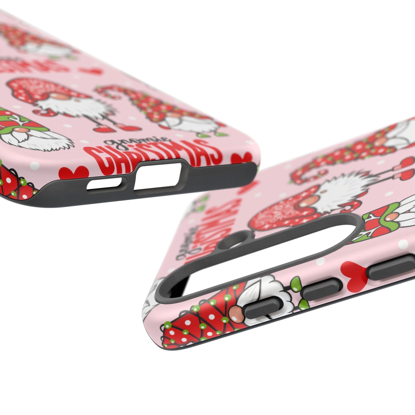 Christmas Gnomes Tough Phone Case – “Gnomie Christmas” Holiday Protection