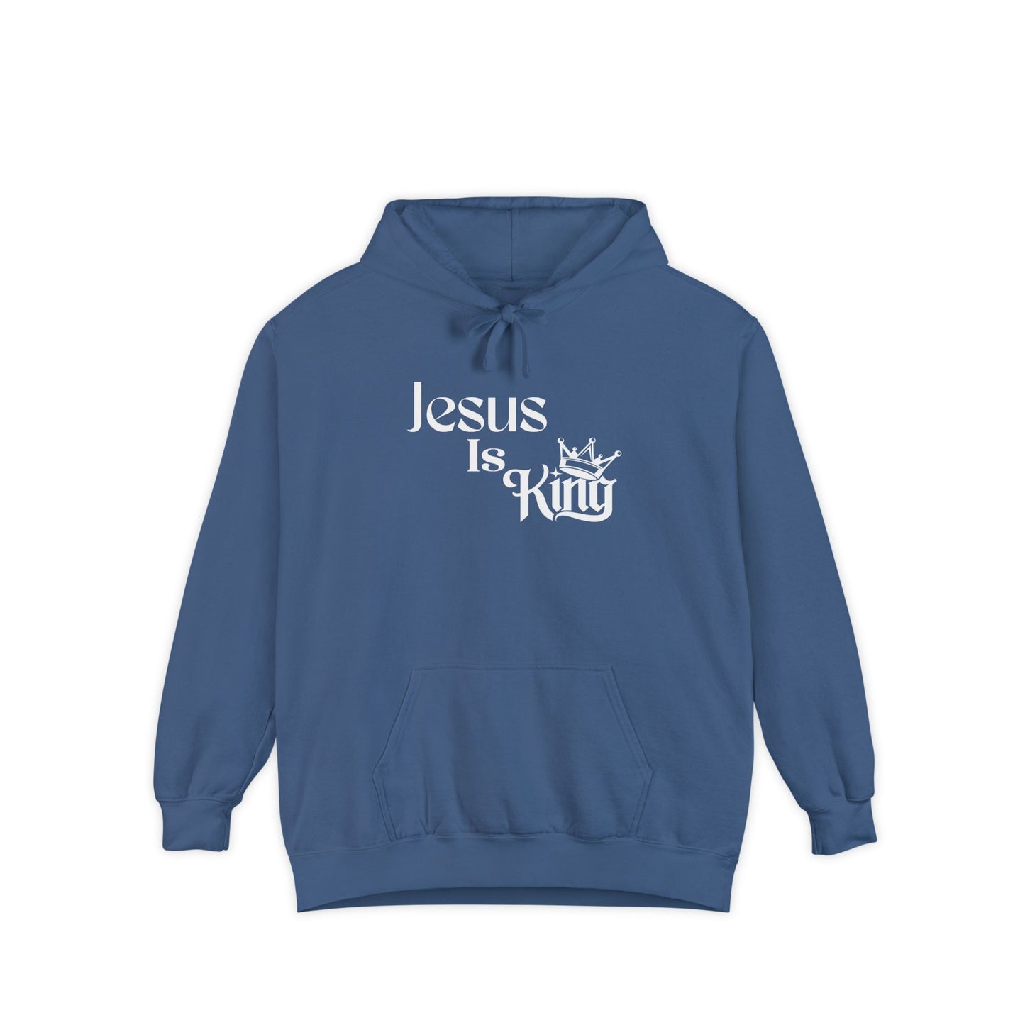 King of Kings Unisex Hoodie - Jesus is King Faith Based Design