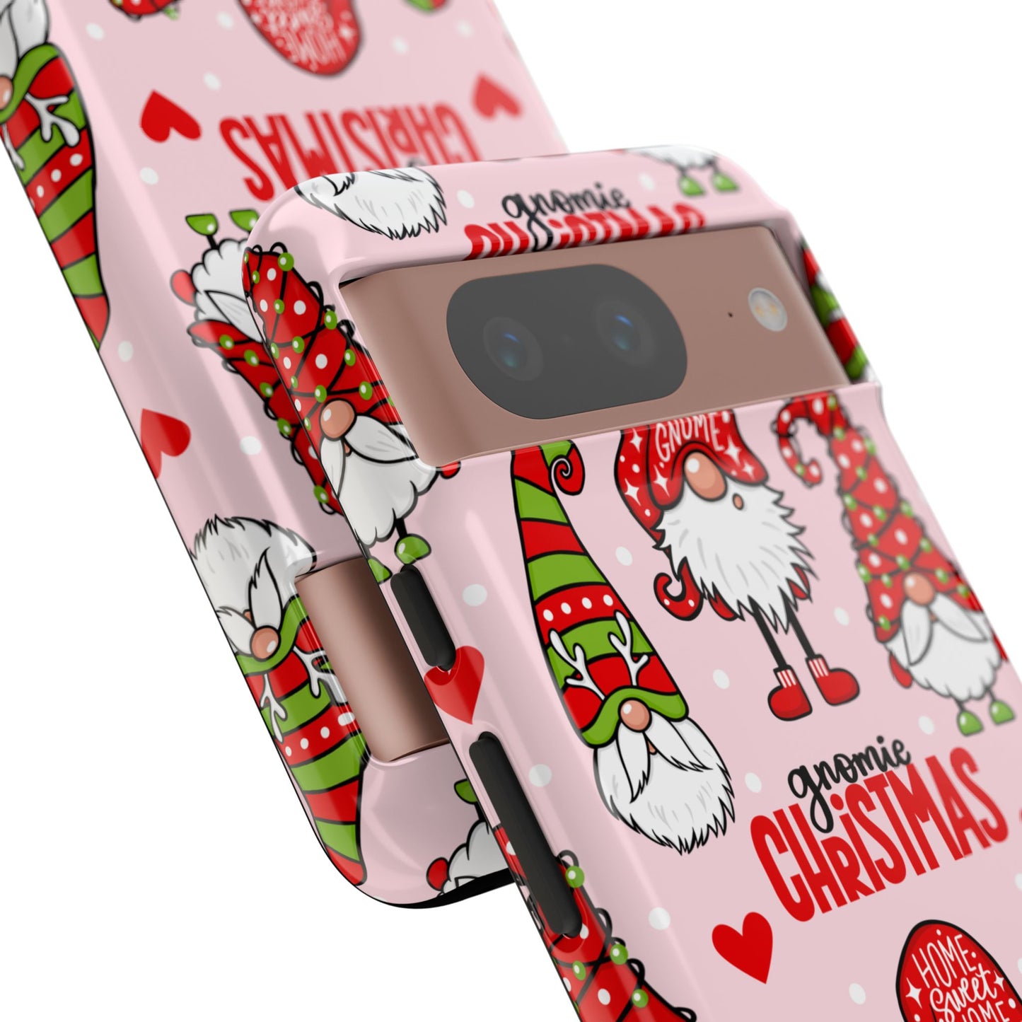 Christmas Gnomes Tough Phone Case – “Gnomie Christmas” Holiday Protection