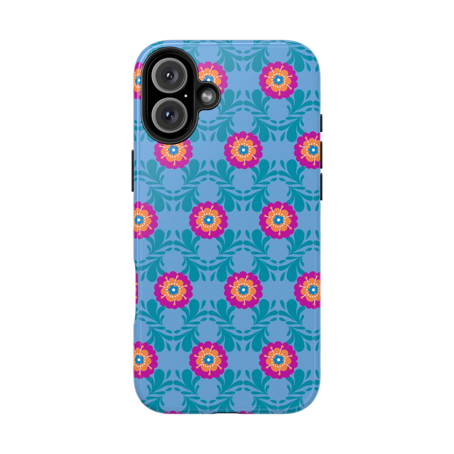 Floral Tough Phone Case - Durable, Stylish Protection for Your Smartphone