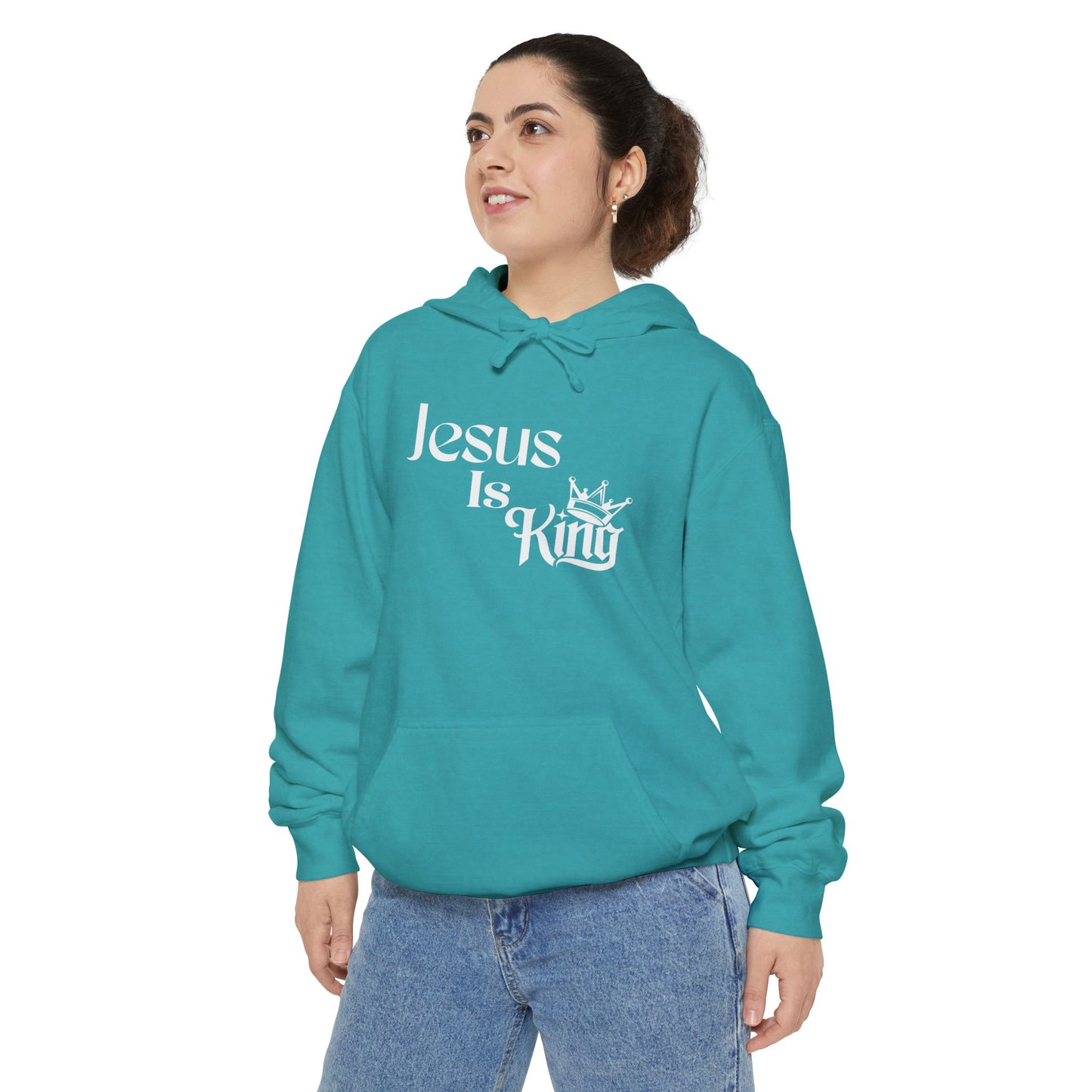 King of Kings Unisex Hoodie - Jesus is King Faith Based Design