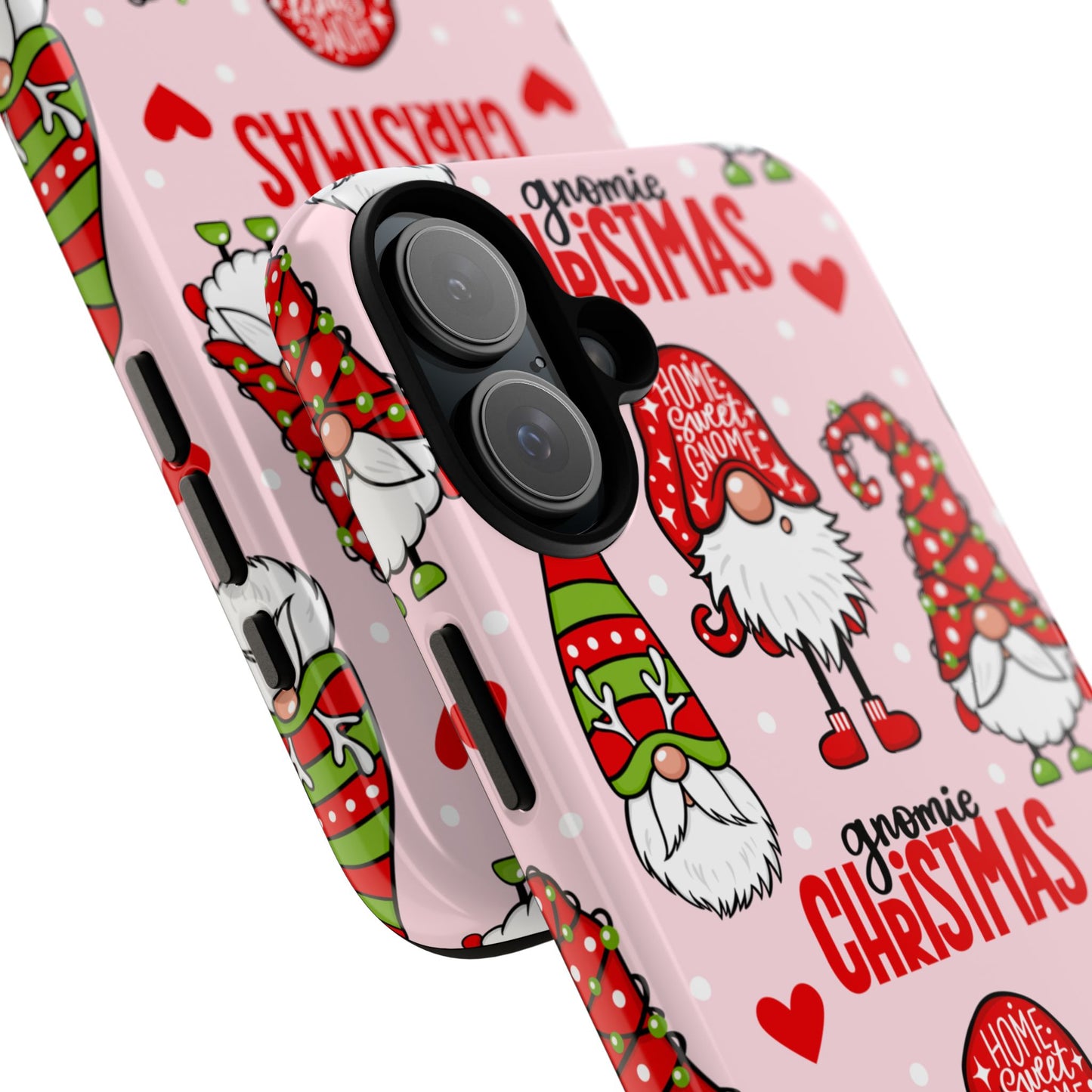 Christmas Gnomes Tough Phone Case – “Gnomie Christmas” Holiday Protection