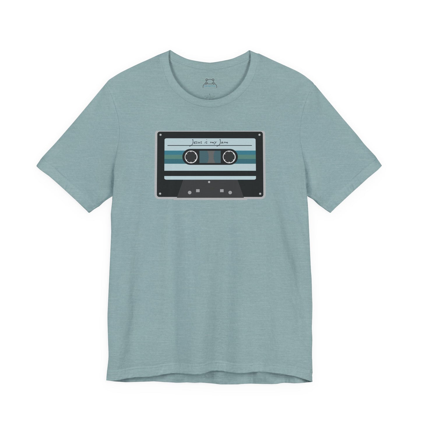 Jesus is my Jam Vintage Tape Design-Faith Based Unisex Tee
