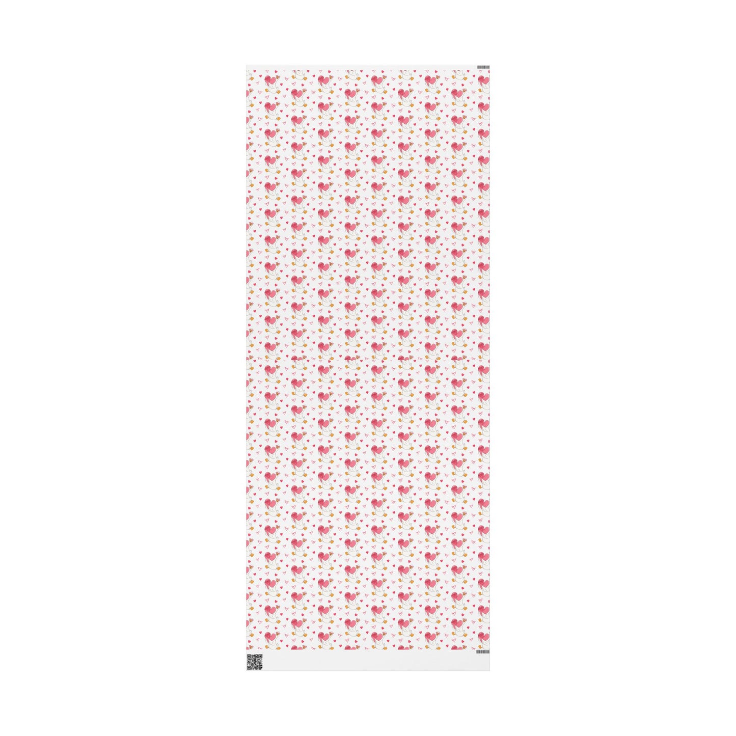 Romantic Love Goose Wrapping Paper Roll — Valentine's & Galentine's Gift Wrap