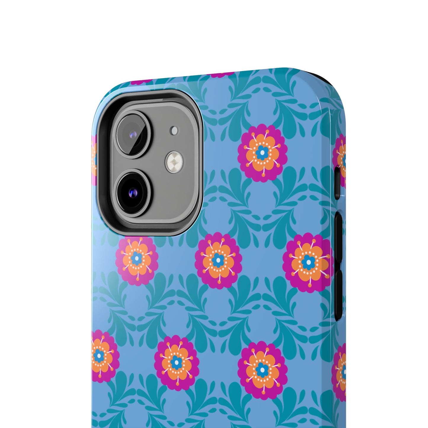 Floral Tough Phone Case - Durable, Stylish Protection for Your Smartphone