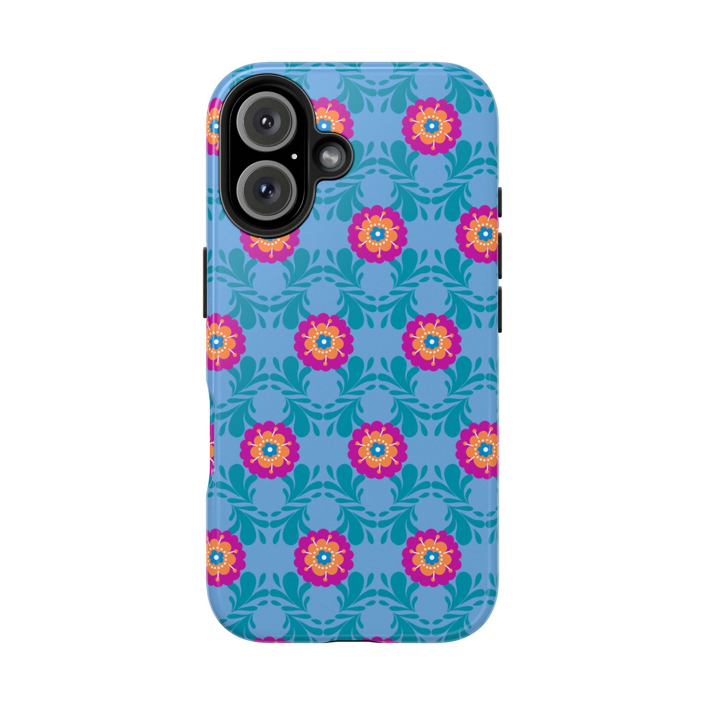 Floral Tough Phone Case - Durable, Stylish Protection for Your Smartphone
