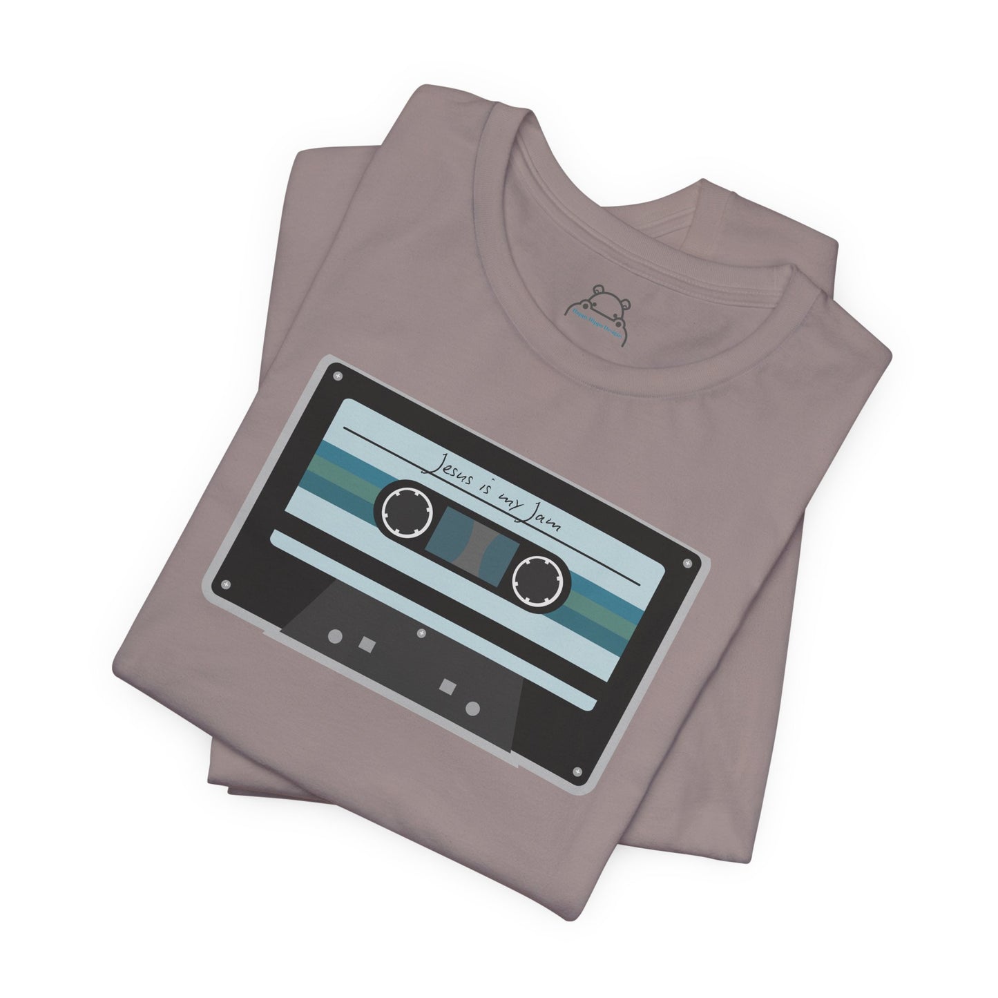 Jesus is my Jam Vintage Tape Design-Faith Based Unisex Tee