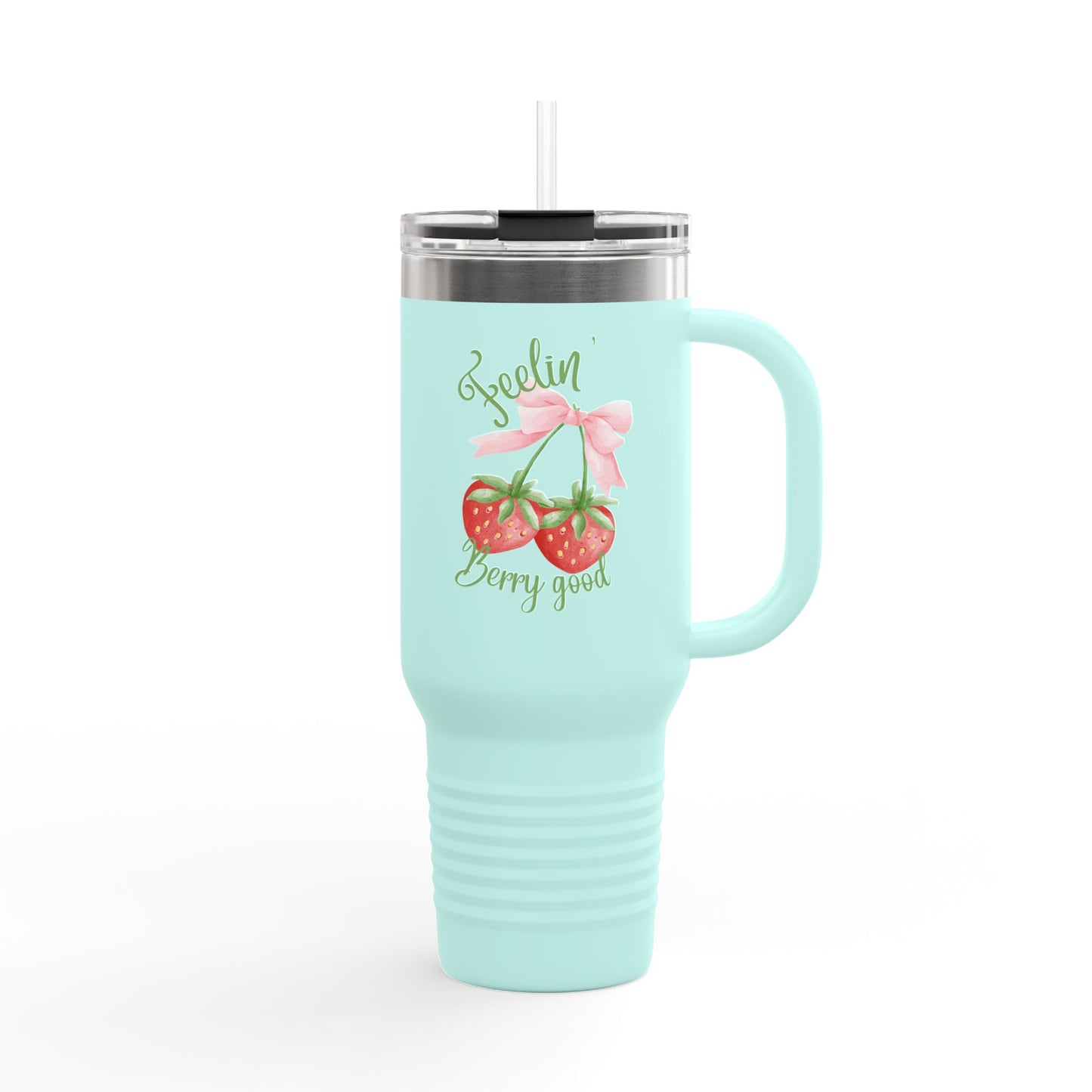 Feelin Berry Good Insulated 40oz Travel Mug