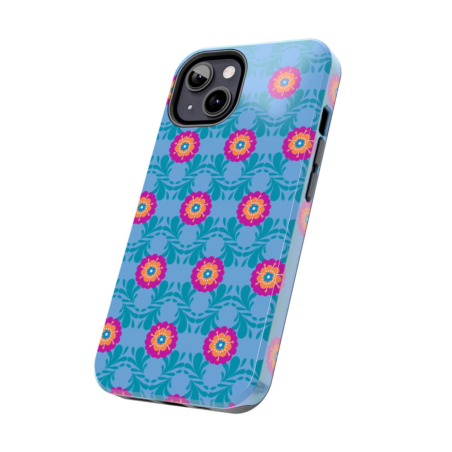 Floral Tough Phone Case - Durable, Stylish Protection for Your Smartphone