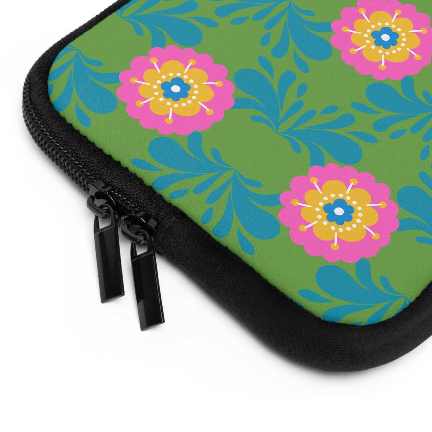 Vibrant Floral Laptop Sleeve, Colorful Tech Pouch, Flowers Design, Eco-Friendly Sleeve, Gift for Students, Stylish Computer Case, [...]