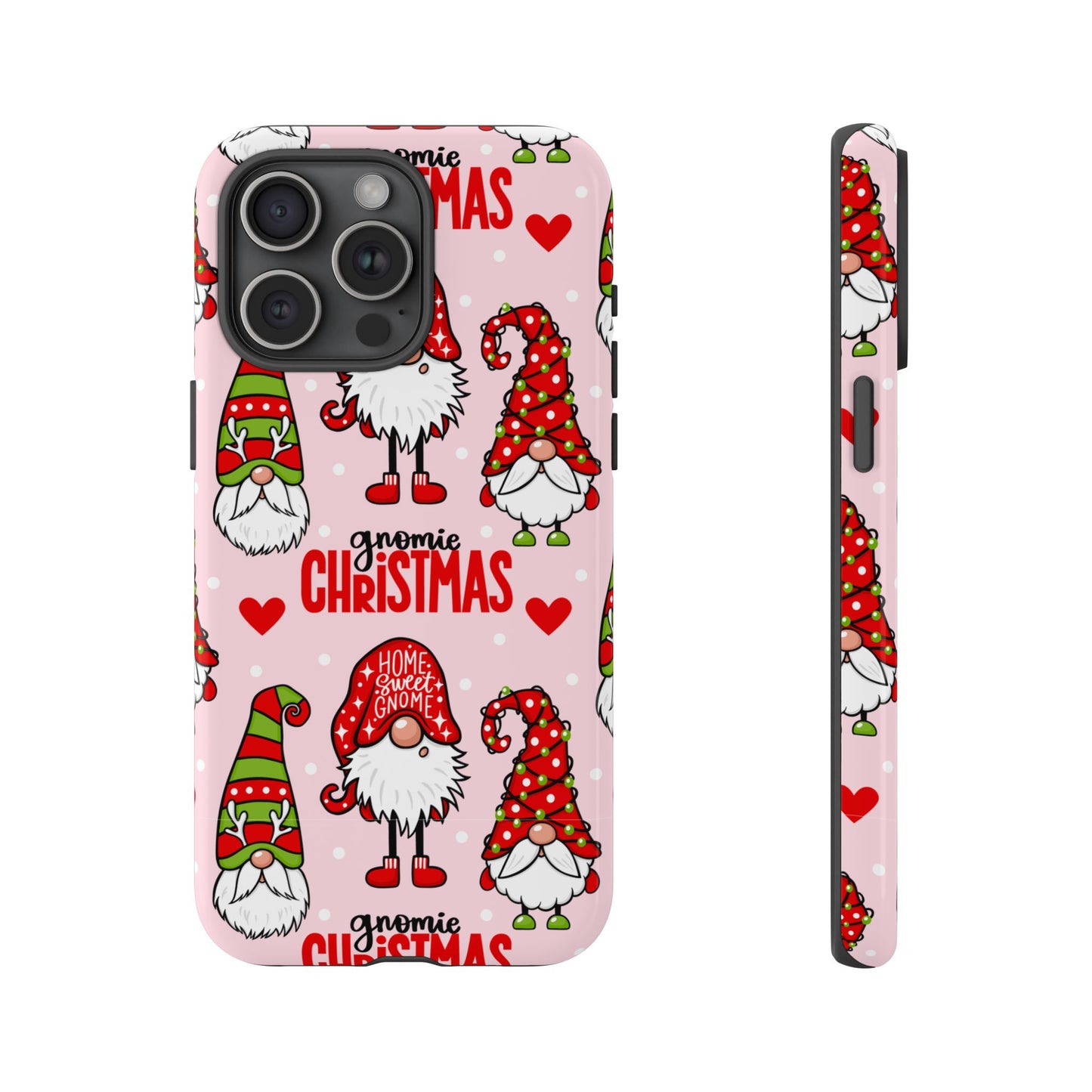 Christmas Gnomes Tough Phone Case – “Gnomie Christmas” Holiday Protection