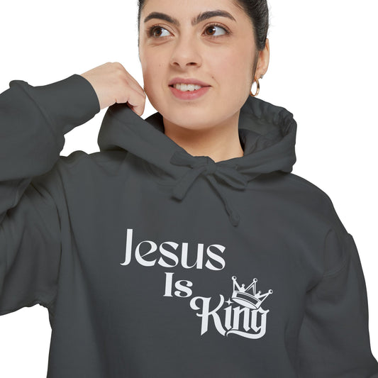 King of Kings Unisex Hoodie - Jesus is King Faith Based Design