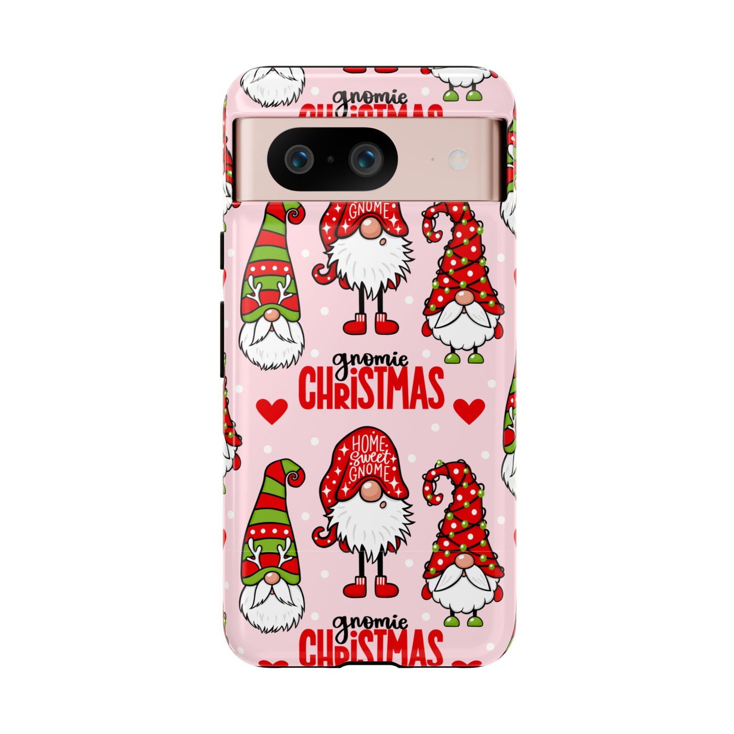 Christmas Gnomes Tough Phone Case – “Gnomie Christmas” Holiday Protection