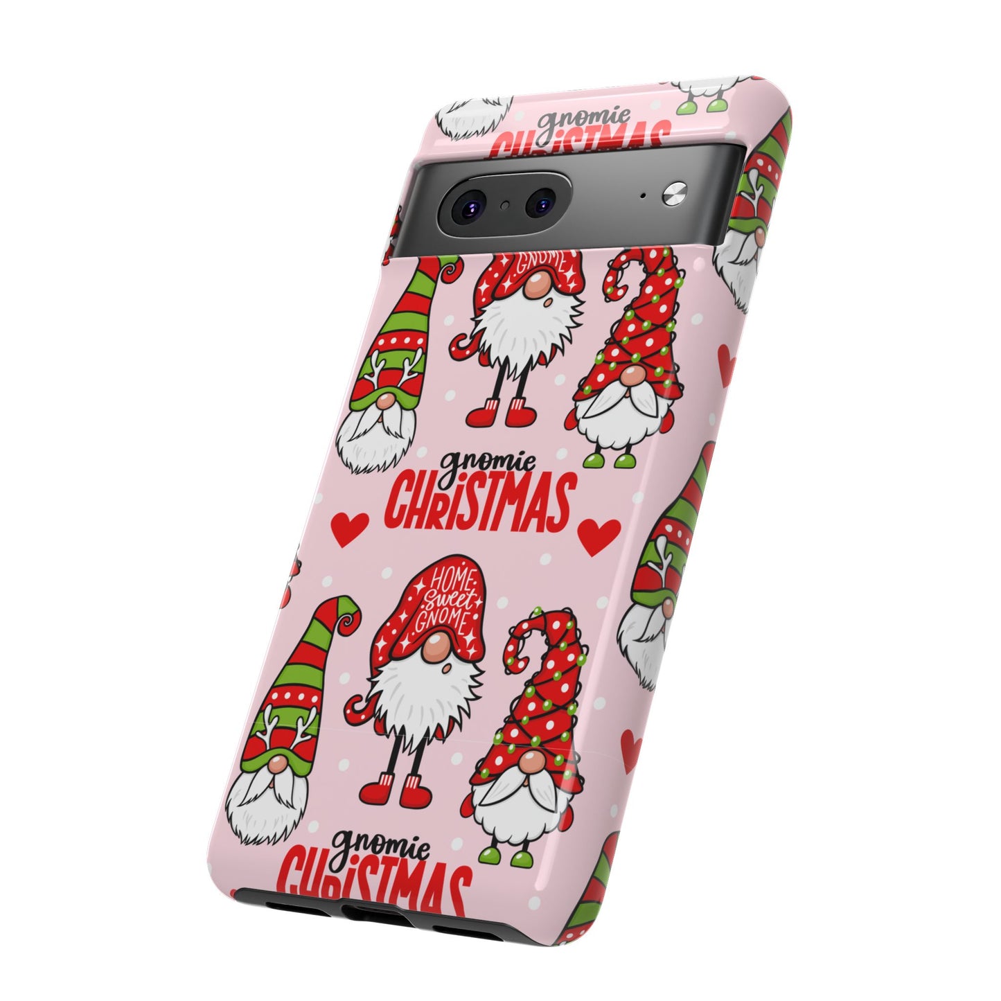 Christmas Gnomes Tough Phone Case – “Gnomie Christmas” Holiday Protection