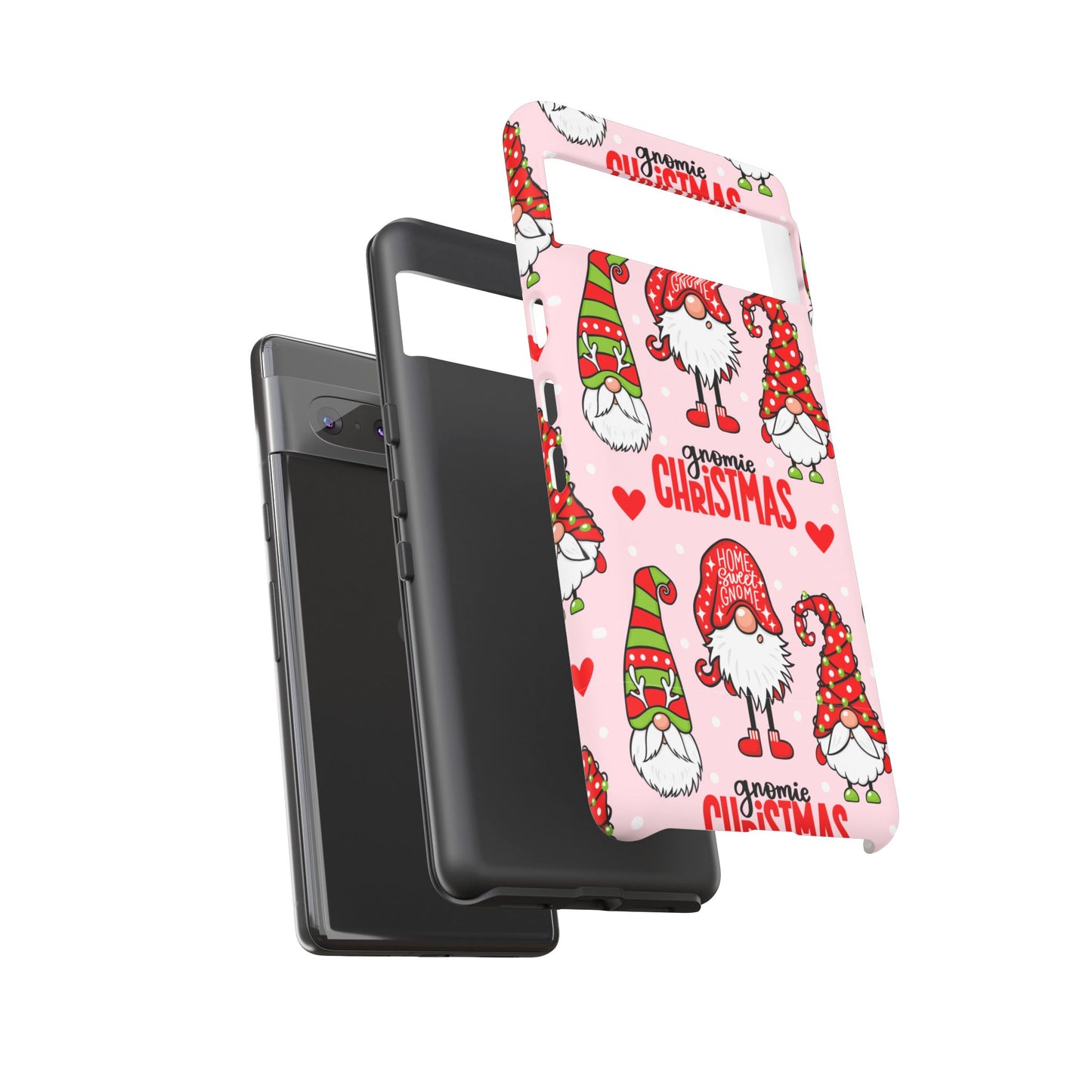 Christmas Gnomes Tough Phone Case – “Gnomie Christmas” Holiday Protection
