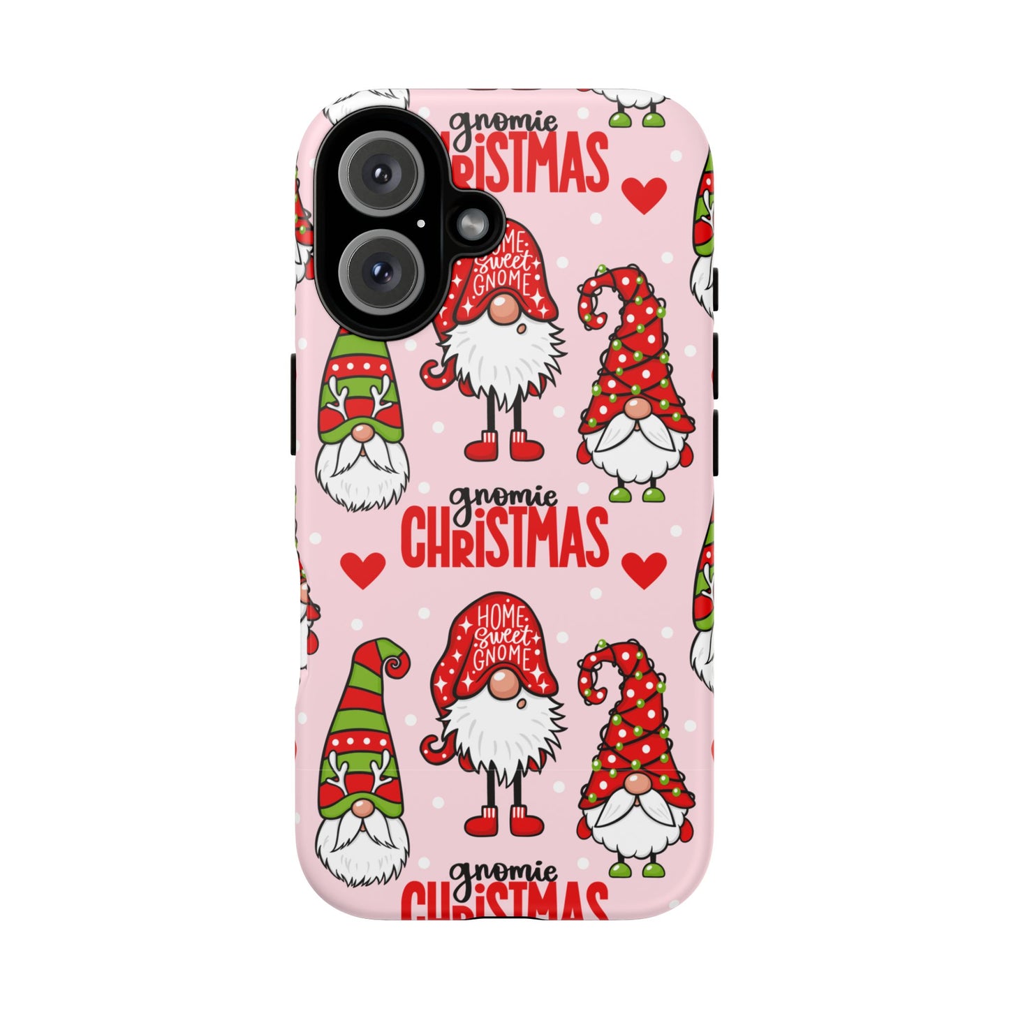 Christmas Gnomes Tough Phone Case – “Gnomie Christmas” Holiday Protection
