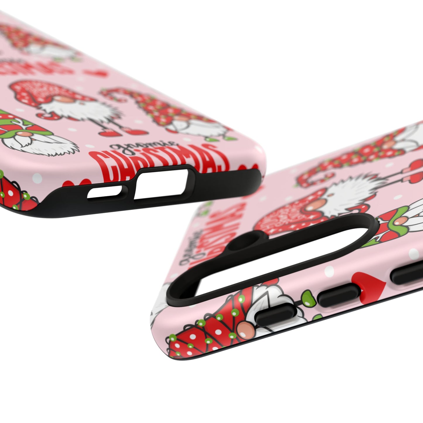 Christmas Gnomes Tough Phone Case – “Gnomie Christmas” Holiday Protection