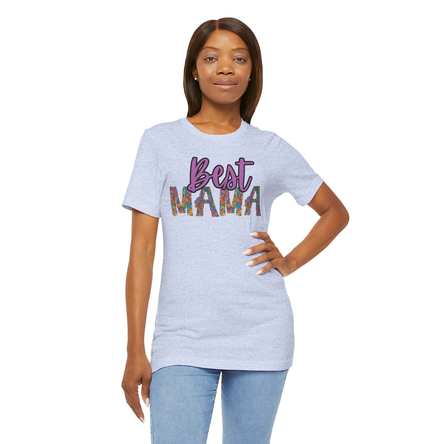 Floral 'Mama' Tee